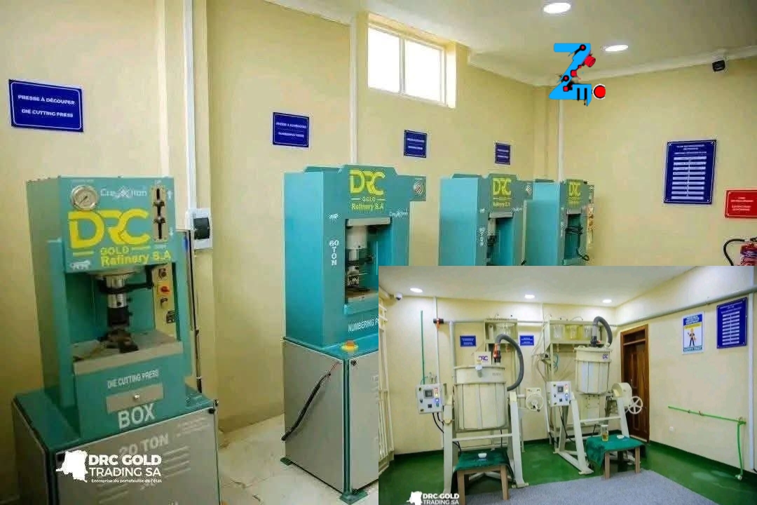 RDC : lancement de la première raffinerie d’or pour valoriser la production nationale