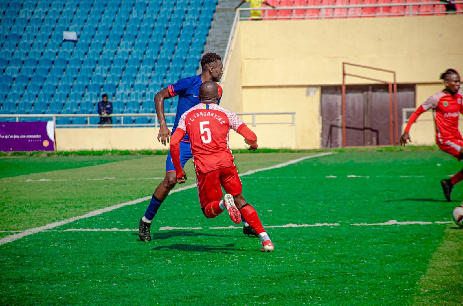 LINAFOOT:Renversé  par Tanganyika,Bazano accuse le trio arbitral