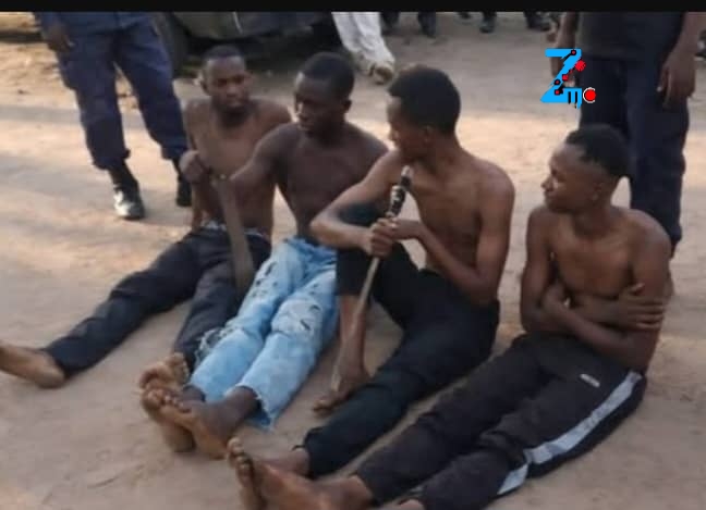 Kananga : la police démantèle un réseau criminel à Kamayi.