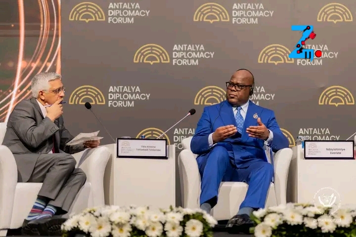 Antalya : Tshisekedi plaide pour un multilatéralisme fort et une souveraineté respectée