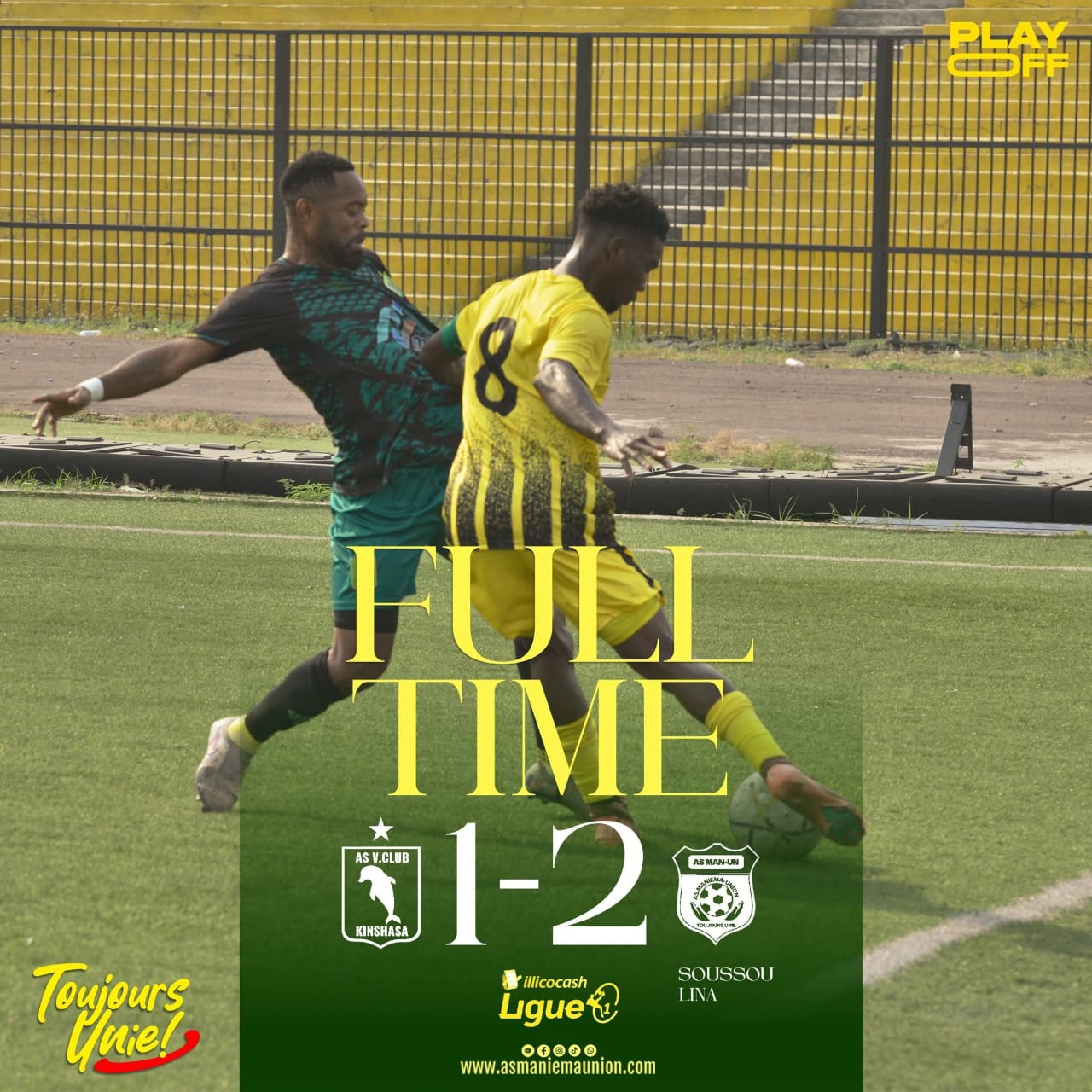 Linafoot 25-26 : Maniema Union retrouve le top 3, Vita Club ses démons