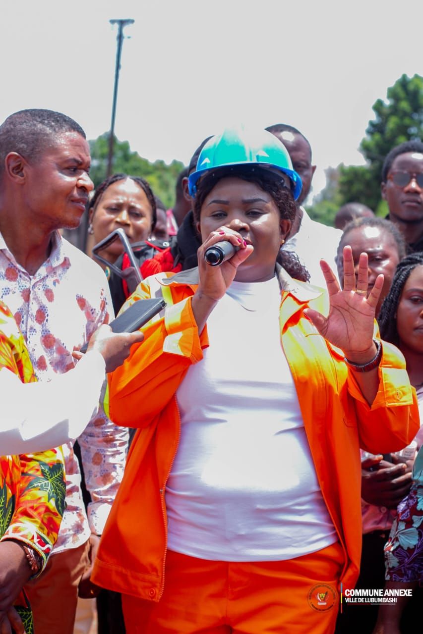 Commune Annexe : Mireille Kileshe Sekwe renforce l’autorité de l’État à Oasis et Kasombo*
