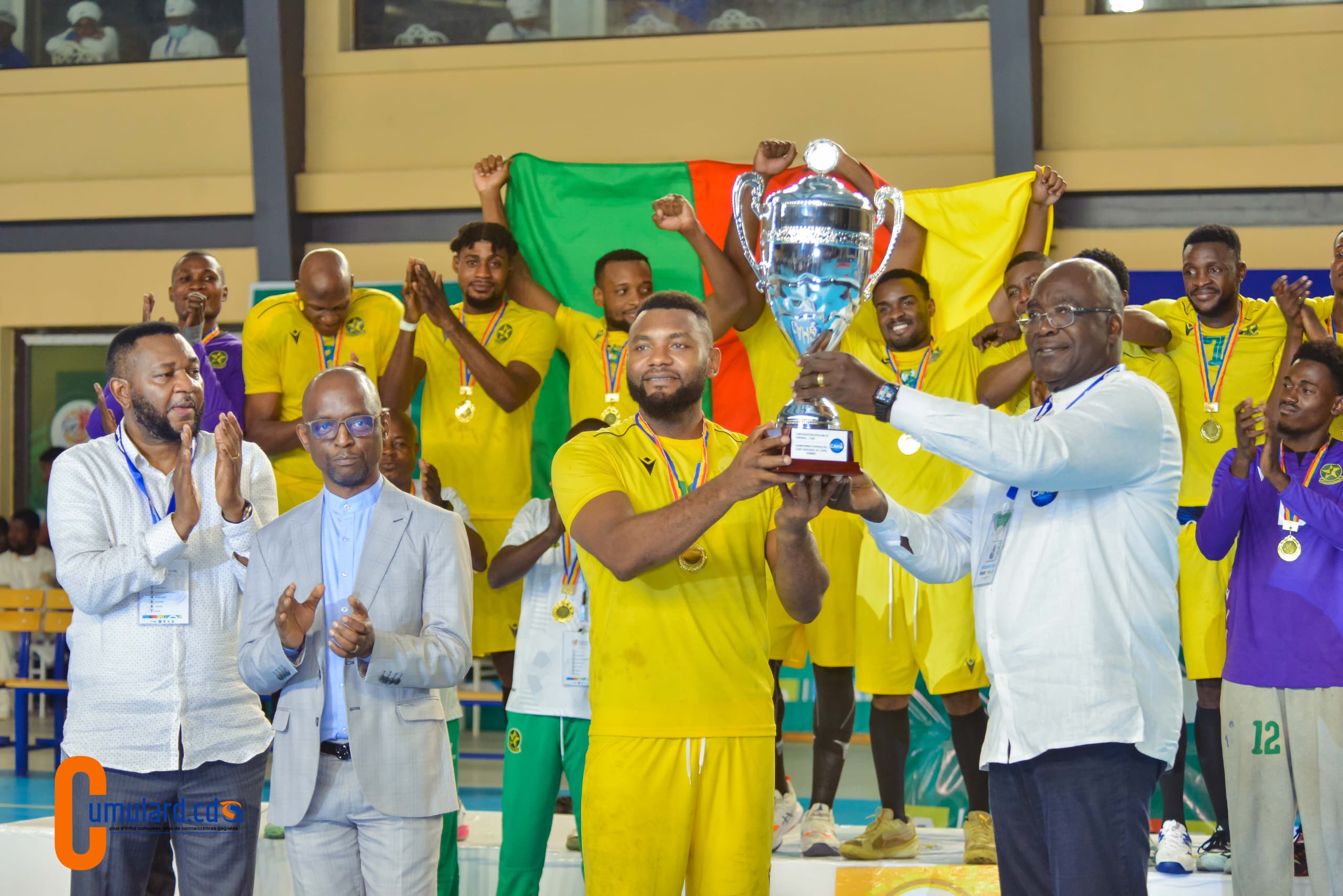 Handball : la RDC termine sur deux médailles de bronze