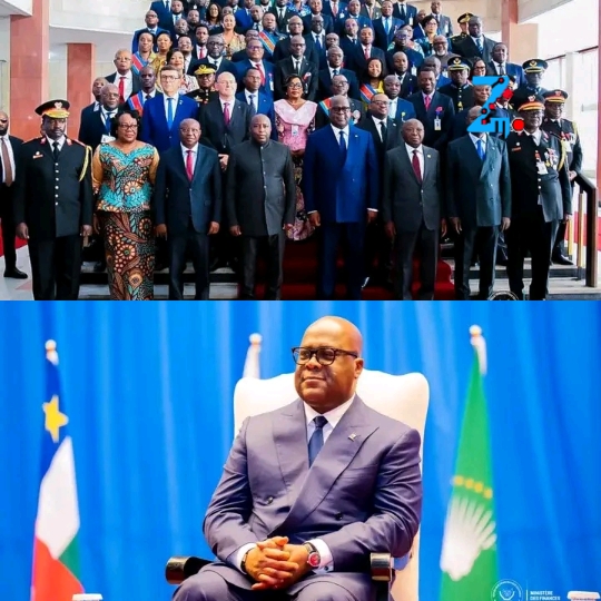 RDC : Félix Tshisekedi préside la cérémonie des 10 ans du CHESD