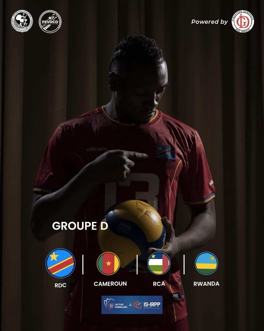 Volley-ball/Championnat d’Afrique masculin 2026 : Phase de groupes, Les Léopards fixés