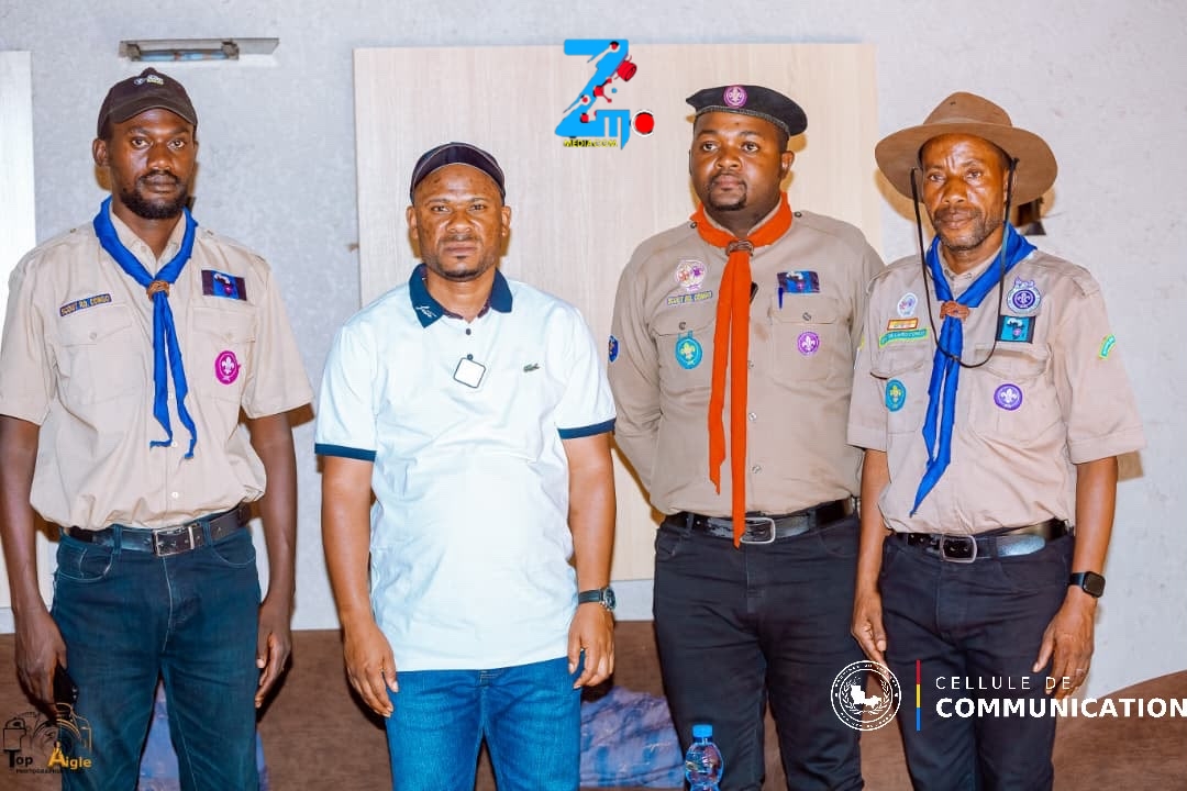 Lualaba : Cédric Nshimbi soutient les scouts et accompagne leur rendez-vous de Kolwezi