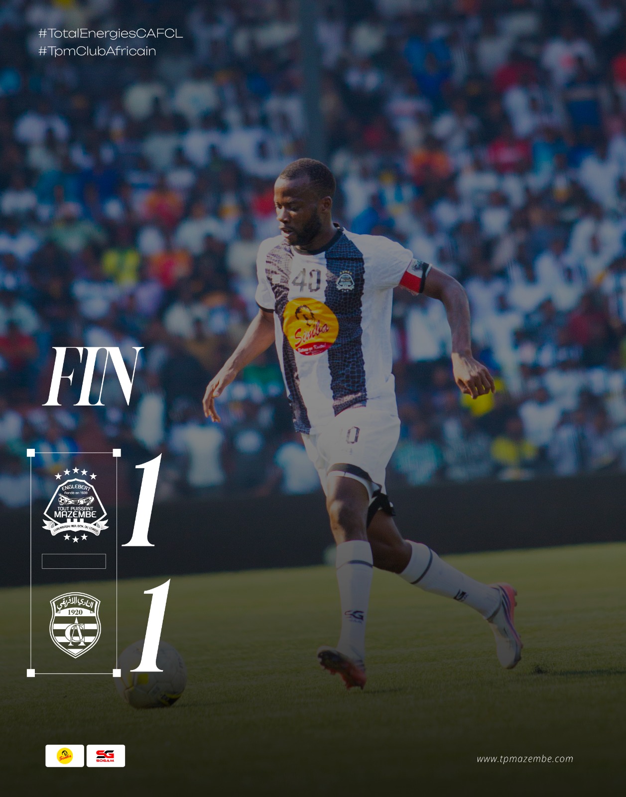 CAF C1 : Mazembe tombe dans le piège tunisien