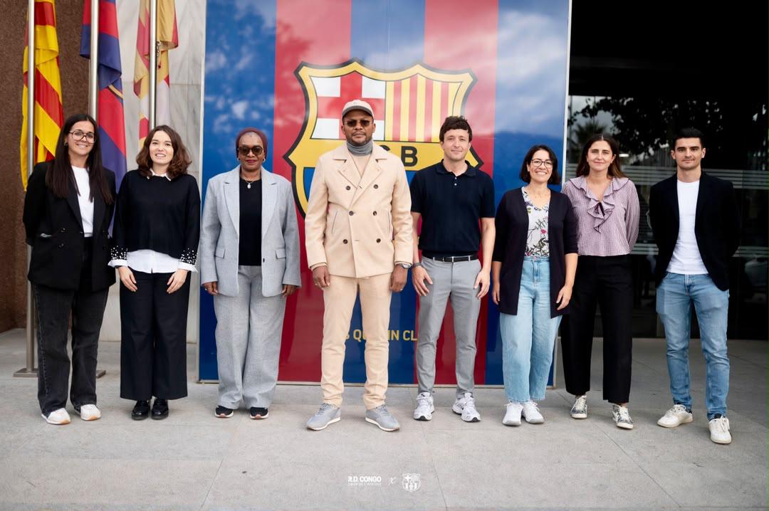 RDC – FC Barcelone : une coopération stratégique pour développer les talents sportifs et promouvoir la culture congolaise